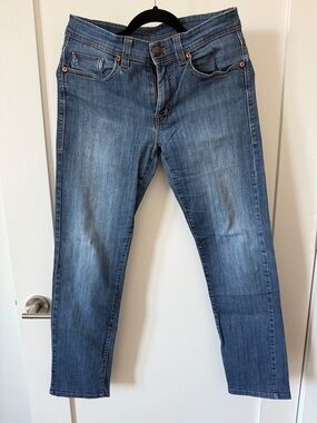 Fidelity Denim Slim Straight Blue Jeans